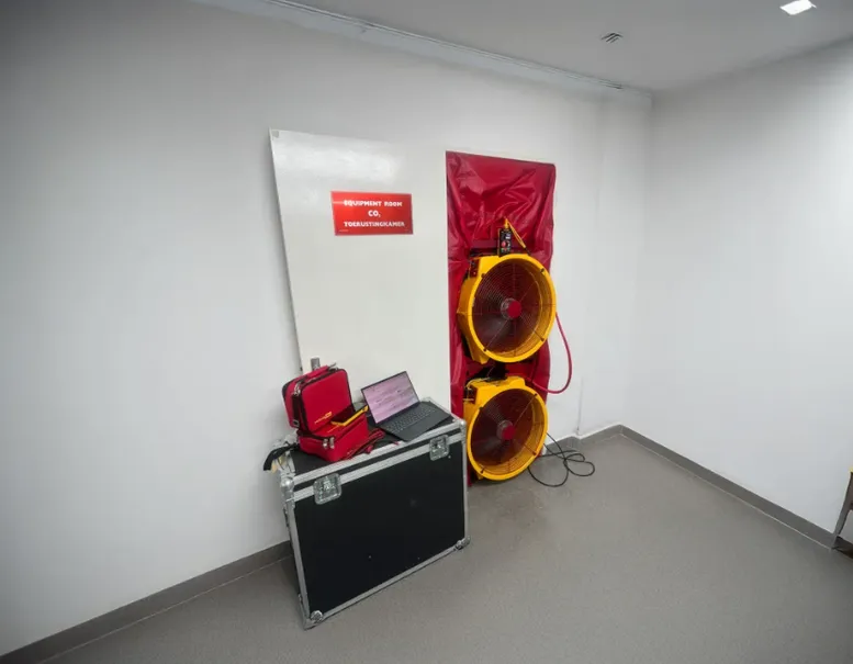 Room Integrity Testing